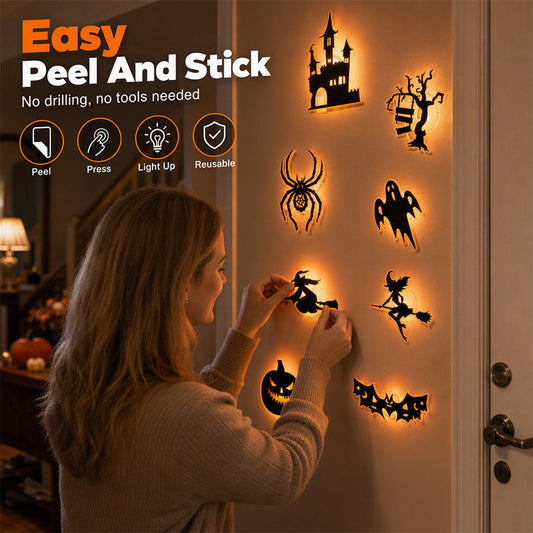 ✨ Halloween Glow in Dark Wall Stickers