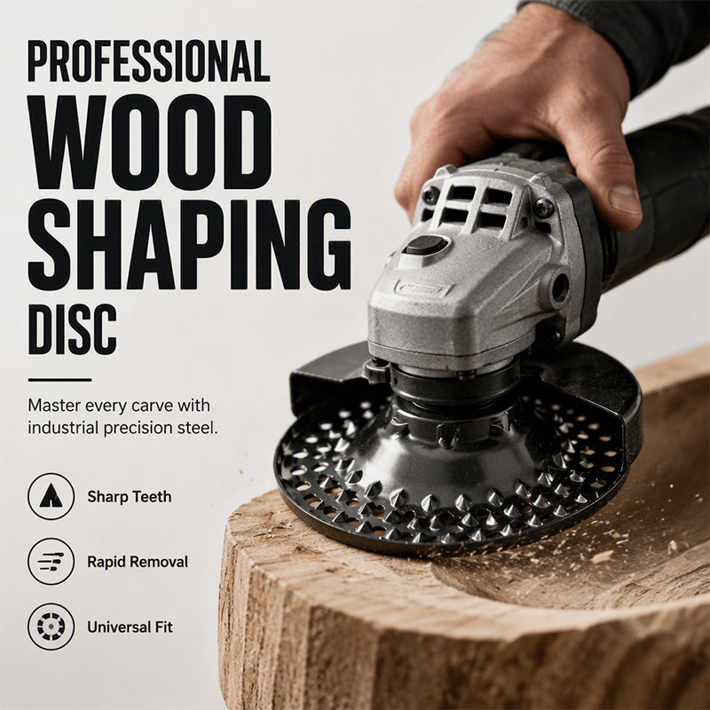🔥 Buy 2 Get 1 FREE – LAST DAY SALE! 🔥High-Strength Wood Shaping Disc for Angle Grinder