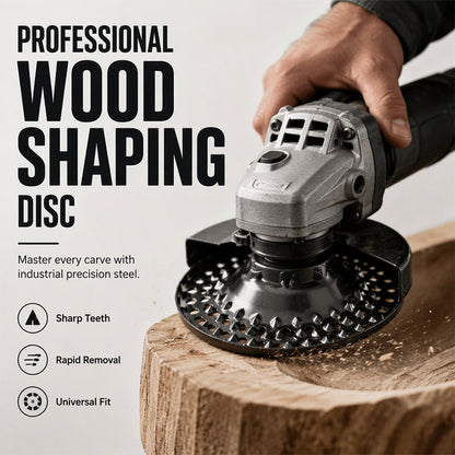 🔥 Buy 2 Get 1 FREE – LAST DAY SALE! 🔥High-Strength Wood Shaping Disc for Angle Grinder