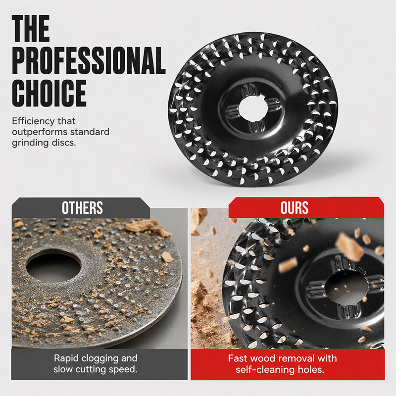 🔥 Buy 2 Get 1 FREE – LAST DAY SALE! 🔥High-Strength Wood Shaping Disc for Angle Grinder