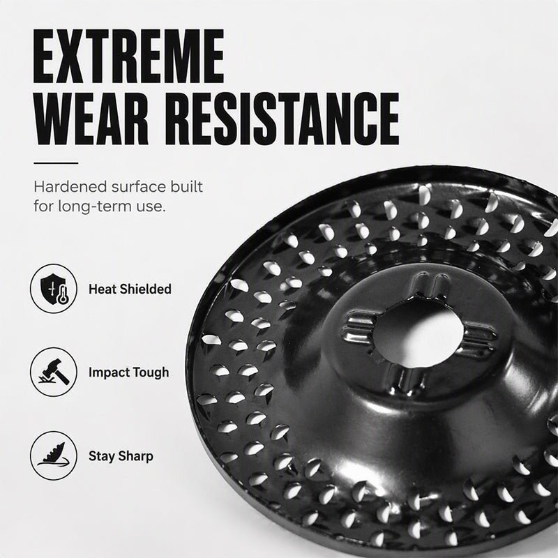 🔥 Buy 2 Get 1 FREE – LAST DAY SALE! 🔥High-Strength Wood Shaping Disc for Angle Grinder