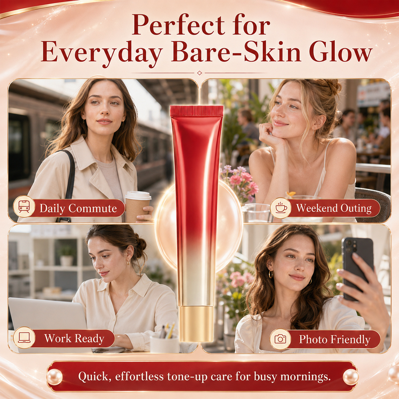 💕3-in-1 Brightening Cream – Fade Age Spots, Reduce Fine Lines, Lightweight Glow
