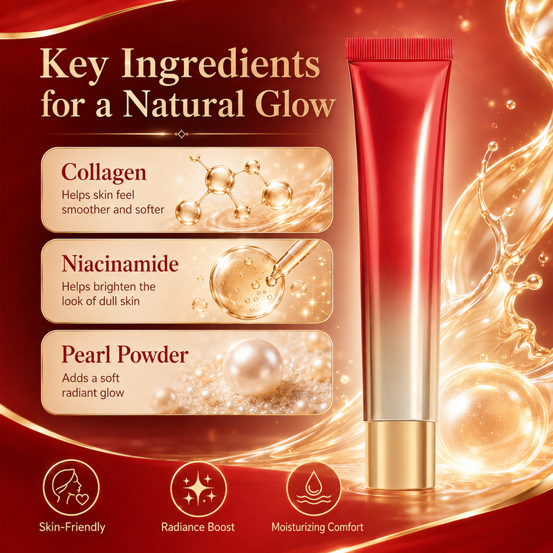 💕3-in-1 Brightening Cream – Fade Age Spots, Reduce Fine Lines, Lightweight Glow