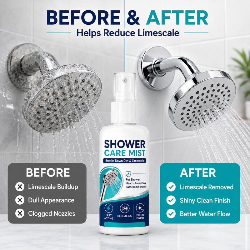 🔥BUY 2 GET 1 FREE🔥Fast-Acting Shower Limescale Remover Spray