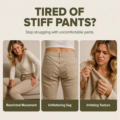 Trending Now⭐👖 Slim Fit Corduroy Pants with Stretch – Elongating Silhouette & Soft Texture for Effortless Style