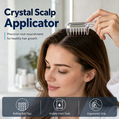🔥BUY 2 GET 1 FREE⏰Transparent Hair Oil Applicator Comb