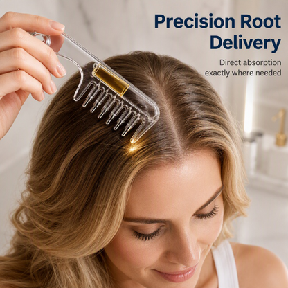 🔥BUY 2 GET 1 FREE⏰Transparent Hair Oil Applicator Comb