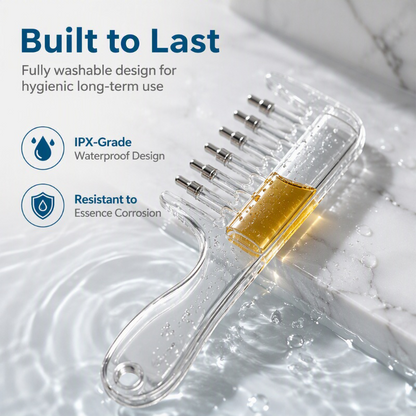 🔥BUY 2 GET 1 FREE⏰Transparent Hair Oil Applicator Comb