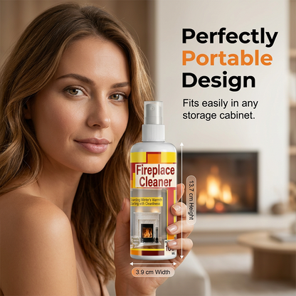 🔥50% OFF NOW! Fast‑Acting Fireplace Cleaner Spray, Deep Penetrating Soot & Smoke Stain Remover, Residue‑Free Cleaning Spray for Fireplace Surfaces
