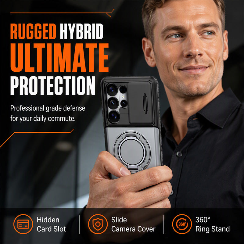 📱Card Slot Phone Case – Grip, Stand, Covered