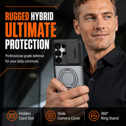 📱Card Slot Phone Case – Grip, Stand, Covered