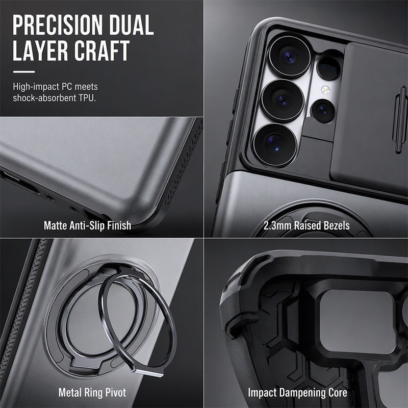 📱Card Slot Phone Case – Grip, Stand, Covered