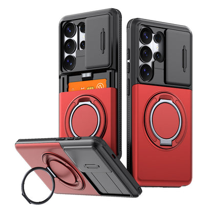 📱Card Slot Phone Case – Grip, Stand, Covered