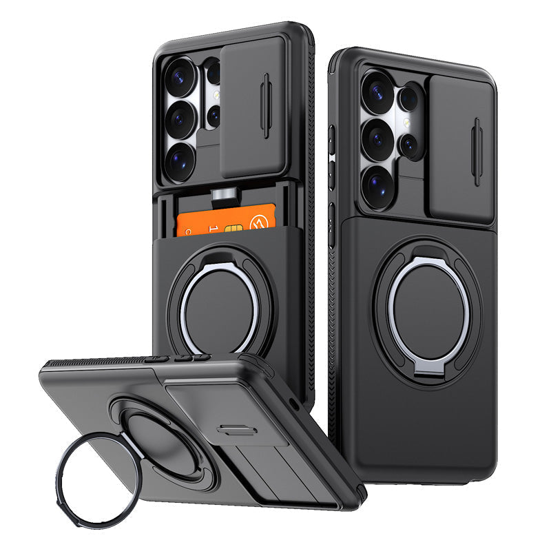 📱Card Slot Phone Case – Grip, Stand, Covered