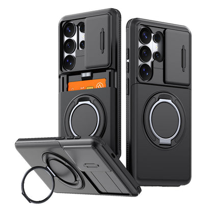 📱Card Slot Phone Case – Grip, Stand, Covered