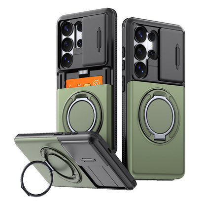 📱Card Slot Phone Case – Grip, Stand, Covered