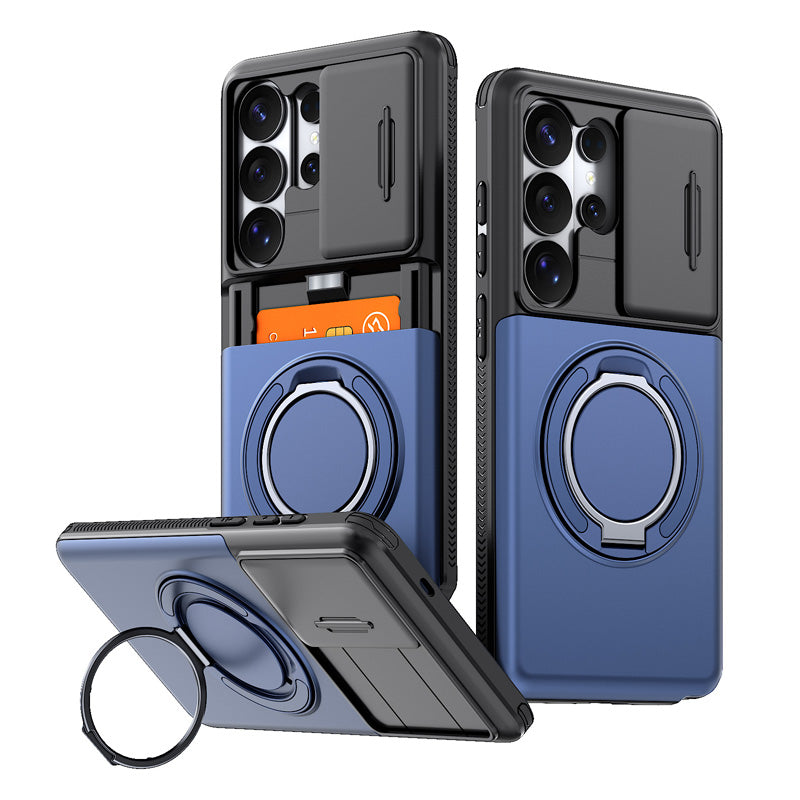 📱Card Slot Phone Case – Grip, Stand, Covered