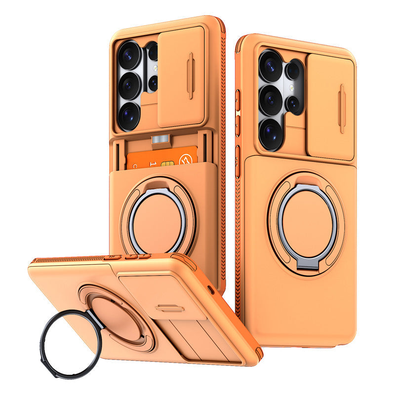 📱Card Slot Phone Case – Grip, Stand, Covered