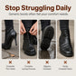 👢 Stable Steps, Easy Zip | Women's Round-Toe Chunky-Heel Martin Boots