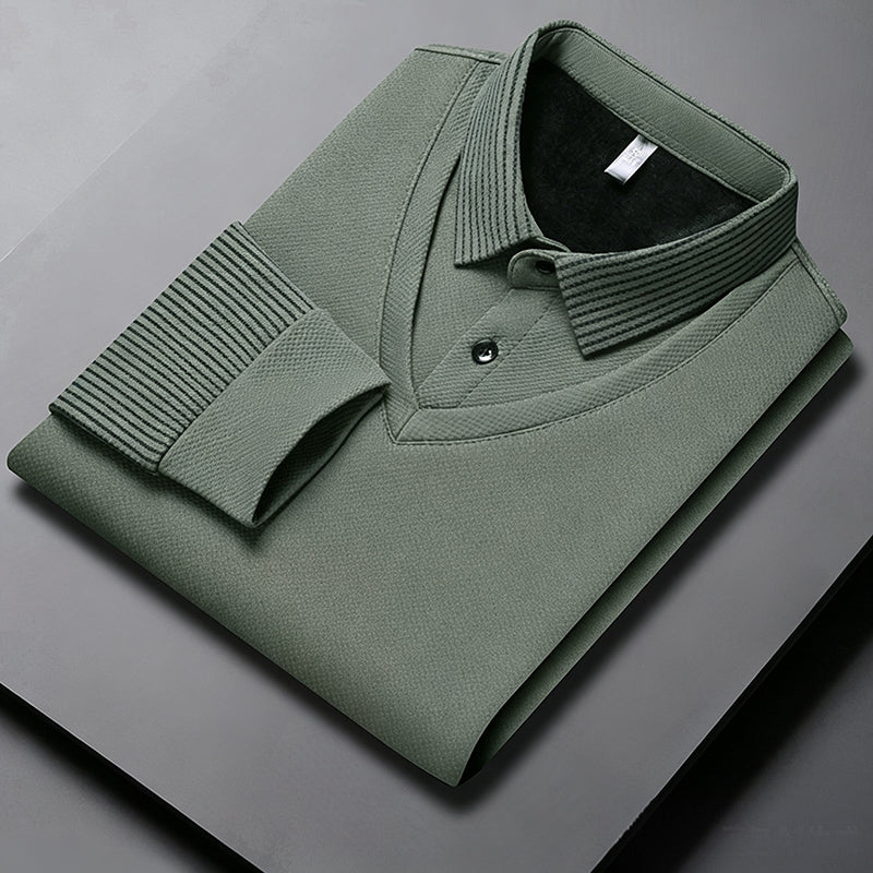 🎁 Hot Sale🛍️Men's False Two-Piece Long Sleeve Top