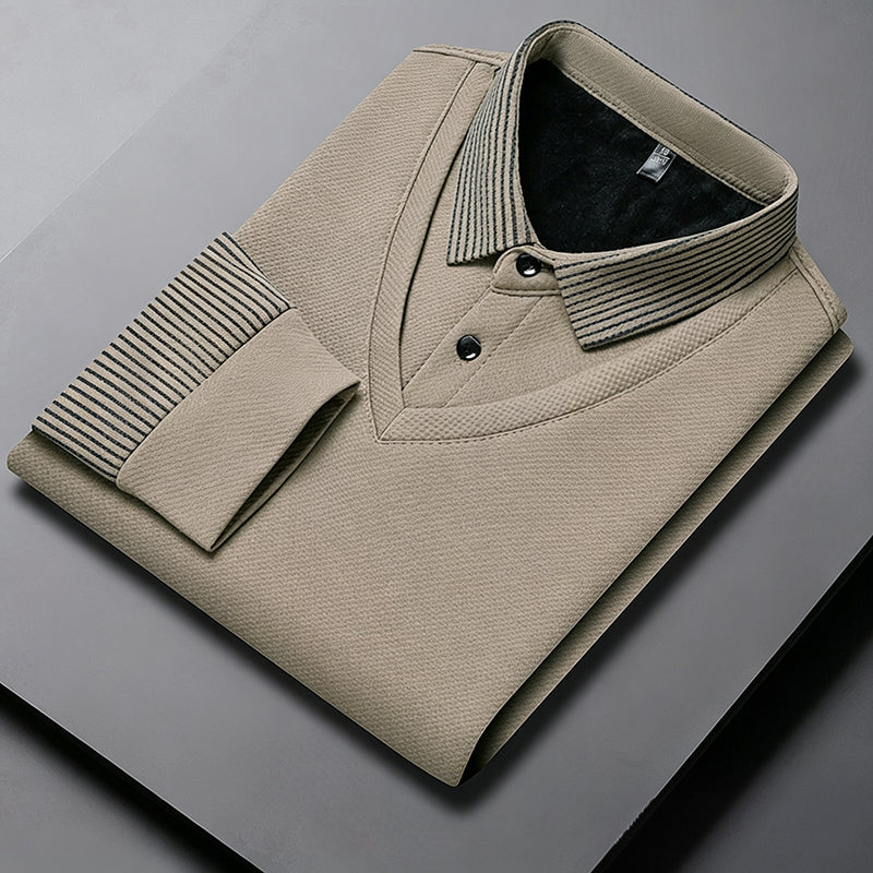 🎁 Hot Sale🛍️Men's False Two-Piece Long Sleeve Top