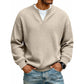 💖Black Friday Mega Deal – 50% off!💖Men's Layered-Look Waffle T-Shirt | Comfortable everyday style with elegant texture 👚