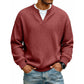 💖Black Friday Mega Deal – 50% off!💖Men's Layered-Look Waffle T-Shirt | Comfortable everyday style with elegant texture 👚