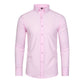 💼Men's Silky Wrinkle Resistant Solid Color Stretch Shirt