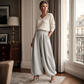 Trending Now⭐👖Women's Casual Pleated Wide-Leg Sweatpants