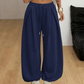 Trending Now⭐👖Women's Casual Pleated Wide-Leg Sweatpants