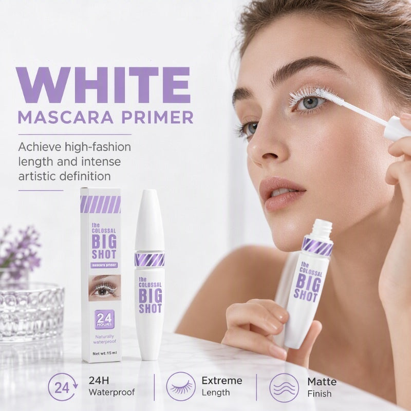 ✨Buy 2 Get 1 Free💜Double Lash Length Instantly! 24H No-Smudge White Primer
