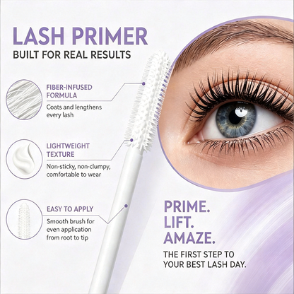✨Buy 2 Get 1 Free💜Double Lash Length Instantly! 24H No-Smudge White Primer