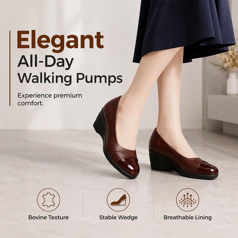 ✨Women's Comfortable Wedge Heel Pumps