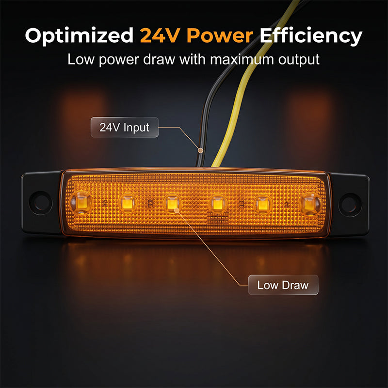 10PCS LED Side Marker Light for Trucks
