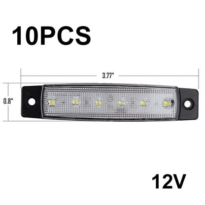 10PCS LED Side Marker Light for Trucks