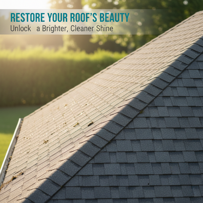 📢📢50% OFF !! ⏰Multi-Surface Roof Moss & Algae Cleaner Spray