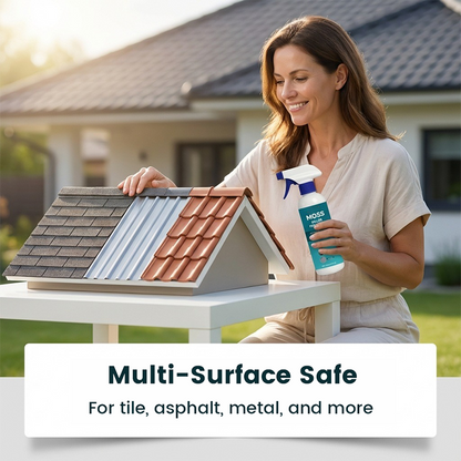📢📢50% OFF !! ⏰Multi-Surface Roof Moss & Algae Cleaner Spray