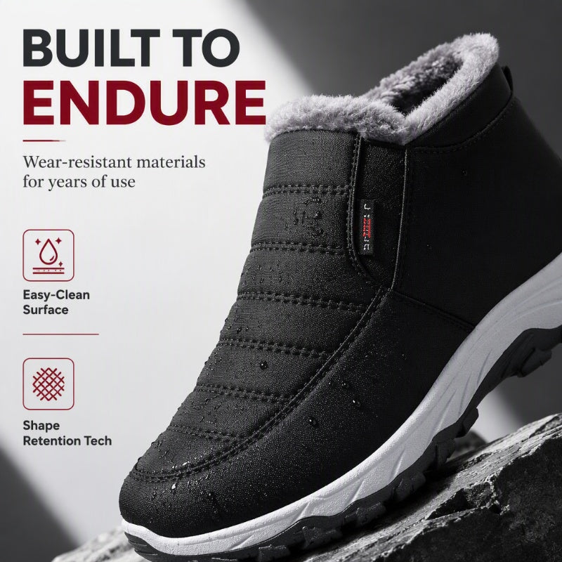 ❄️New Arrivals - Warm Slip-On Boots – Plush Lining, Non-Slip Sole
