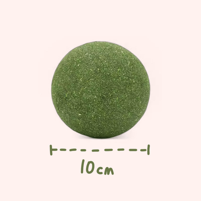 🐱🌿 GIANT NATURAL CATNIP BALL 10 cm – 50% OFF! Chew Toy for Cats, Interactive Catnip Toy, Relieves Stress and Cleans Teeth! 🧶✨