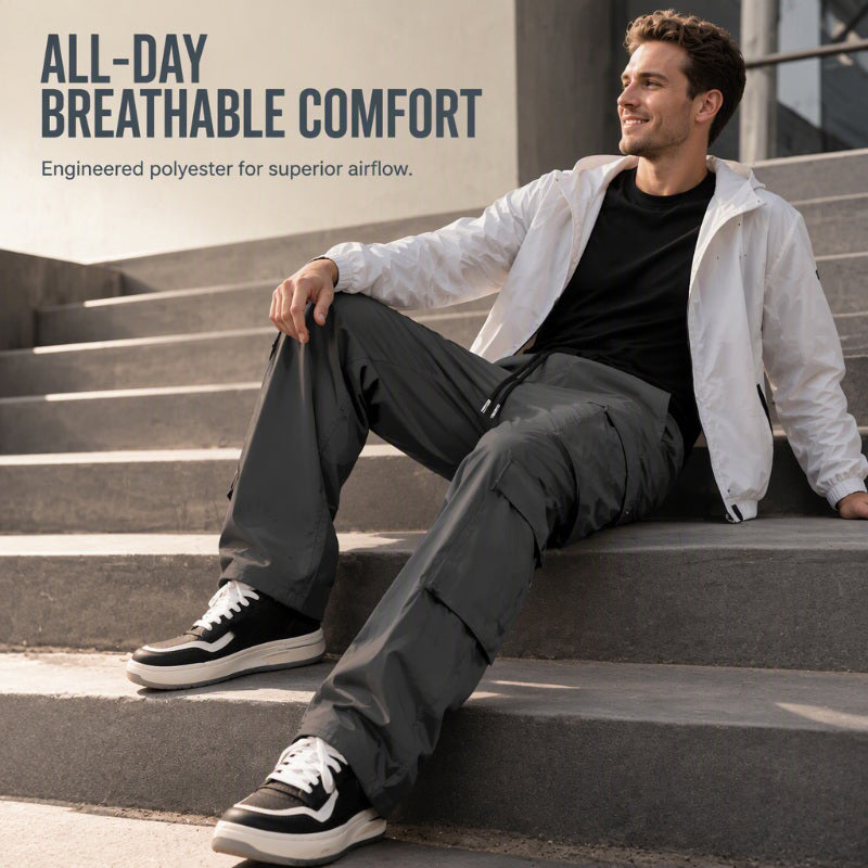 ✨ Urban Utility Style | Multi-Pocket Cargo Pants