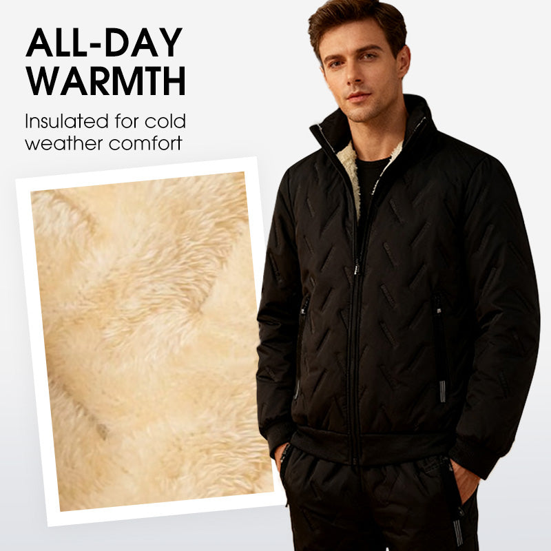 💖Black Friday Mega Deal – 50% off!💖✨❄️ Men's Stylish Warm Jacket & Pants Two-Piece Set