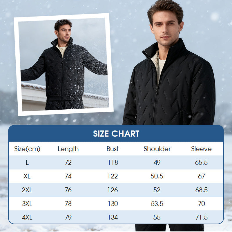 💖Black Friday Mega Deal – 50% off!💖✨❄️ Men's Stylish Warm Jacket & Pants Two-Piece Set