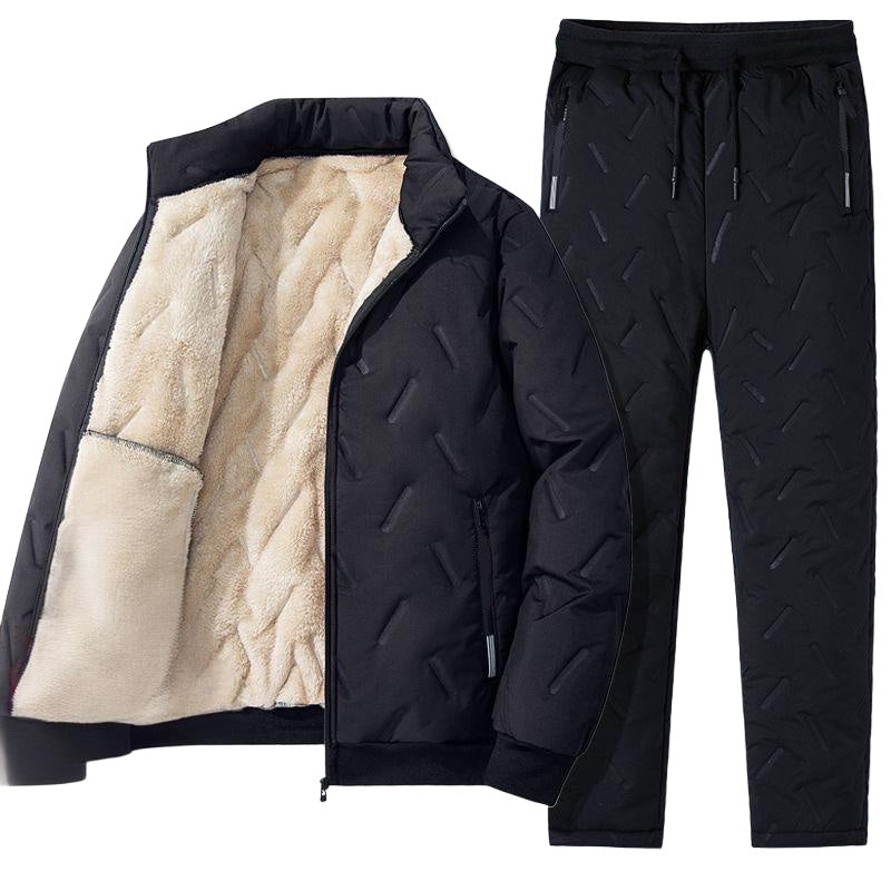 💖Black Friday Mega Deal – 50% off!💖✨❄️ Men's Stylish Warm Jacket & Pants Two-Piece Set