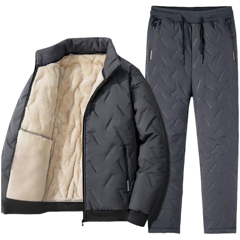 💖Black Friday Mega Deal – 50% off!💖✨❄️ Men's Stylish Warm Jacket & Pants Two-Piece Set