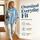 ✨2026 Collection at 50% OFF & FREE SHIPPING🎁Easy Everyday Comfort | Women's Relaxed Hooded Denim Pullover