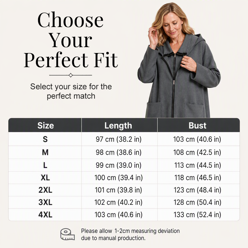 🧥 Double-Zip Detail, Easy Mid-Length Coverage | Women's Hooded Jacket