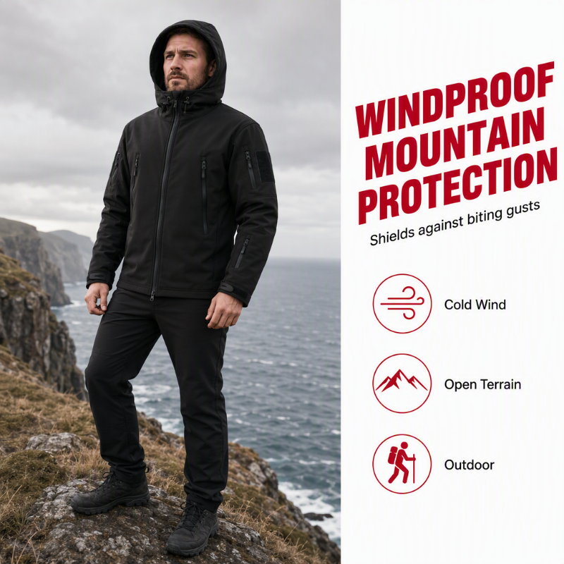 💖Black Friday Mega Deal – 50% off!💖 💥 Men's Waterproof Insulated Outdoor Jacket💦 Built for Wind & Rain