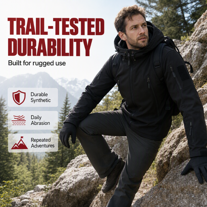 💖Black Friday Mega Deal – 50% off!💖 💥 Men's Waterproof Insulated Outdoor Jacket💦 Built for Wind & Rain