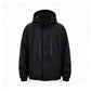 Men's Windproof Hooded Cargo Jacket Waterproof Outdoor Streetwear Coat