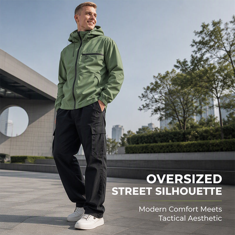 Men's Outdoor Waterproof Hooded Jacket